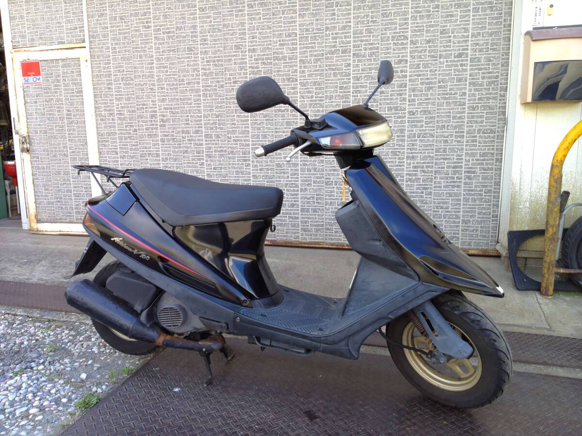 アドレスV100 CE13A 中古車仕上げ&部品取りベース車両の現状販売書類付き 拍卖