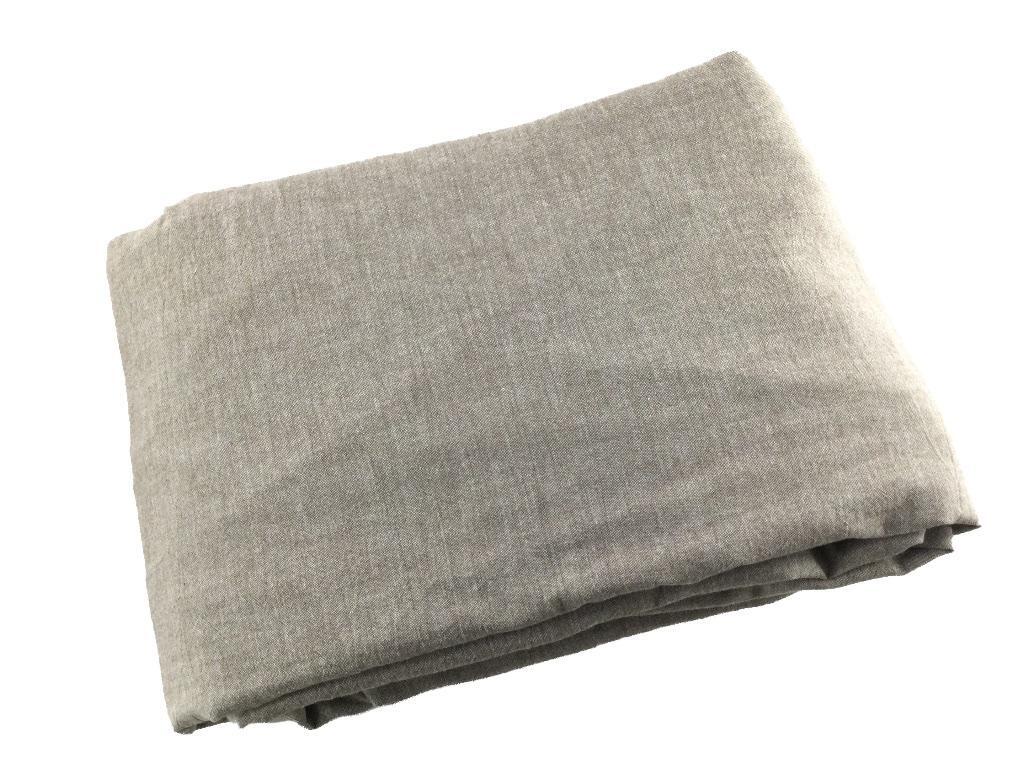 掛け布団カバー 綿100% 洗いざらし加工 吸湿性 通気性 ダブル 幅190x210cm モカベージュ拍卖