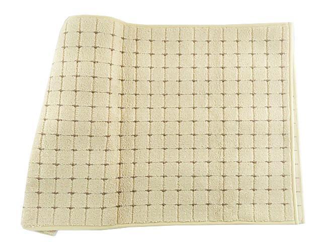 キッチンマット 密度の高いループパイル 超ロングタイプ 240x45cm アイボリー拍卖