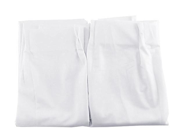 レースカーテン 遮熱 24時間見えにくい 2枚 幅100x228cm ホワイト拍卖