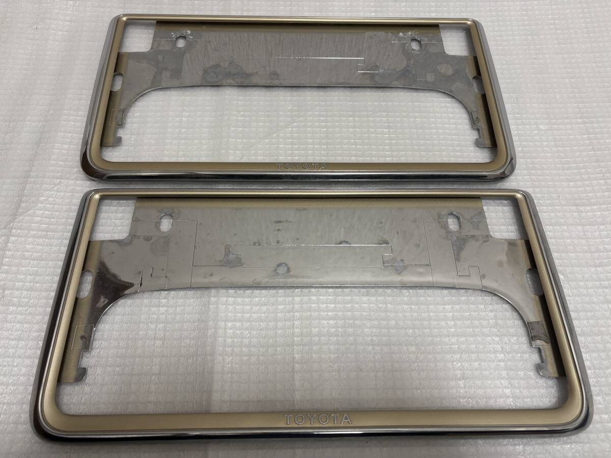 トヨタ TOYOTA 純正 ナンバーフレーム フレーム拍卖