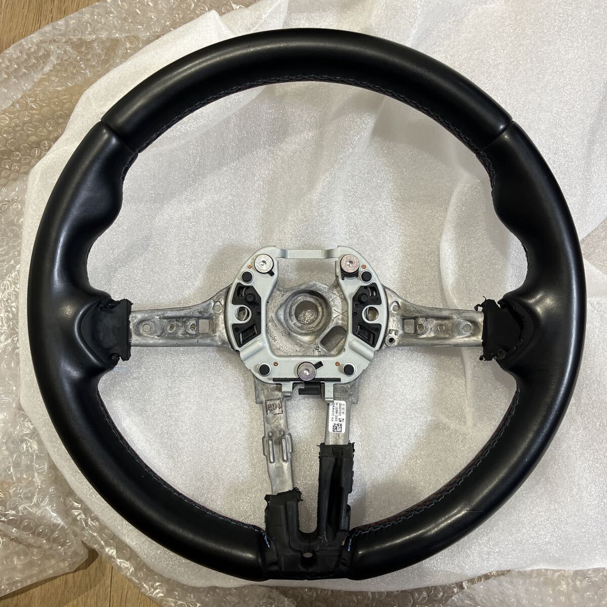 BMW F82 M4 F82 純正 ステアリング ハンドル レザー F30 F32 F36 F80 Msports ステアリングホイール Mスポーツ拍卖