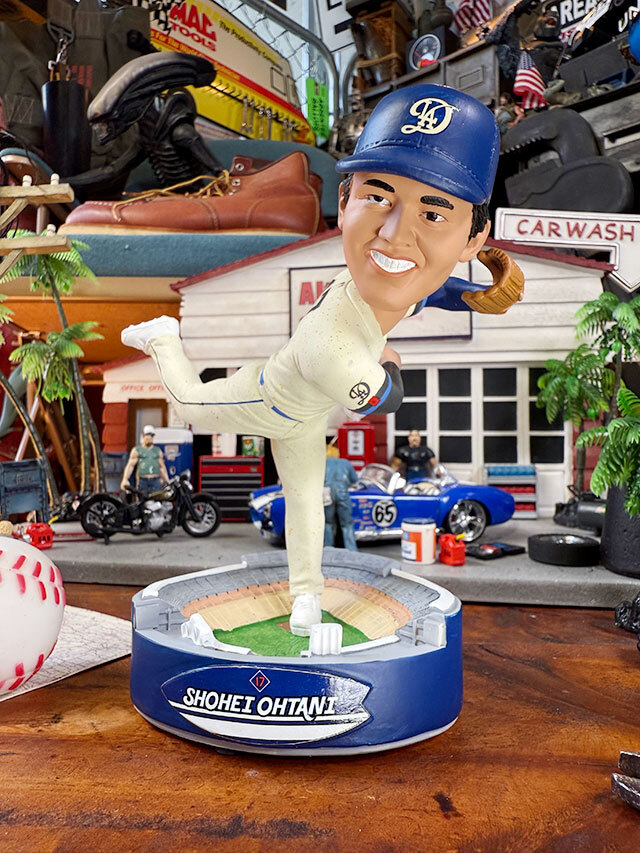 世界限定10000体 2025年 投手復帰記念 ロサンゼルス ドジャーズ 大谷翔平 シティコネクト ボブルヘッド (シリアルナンバー入り)拍卖
