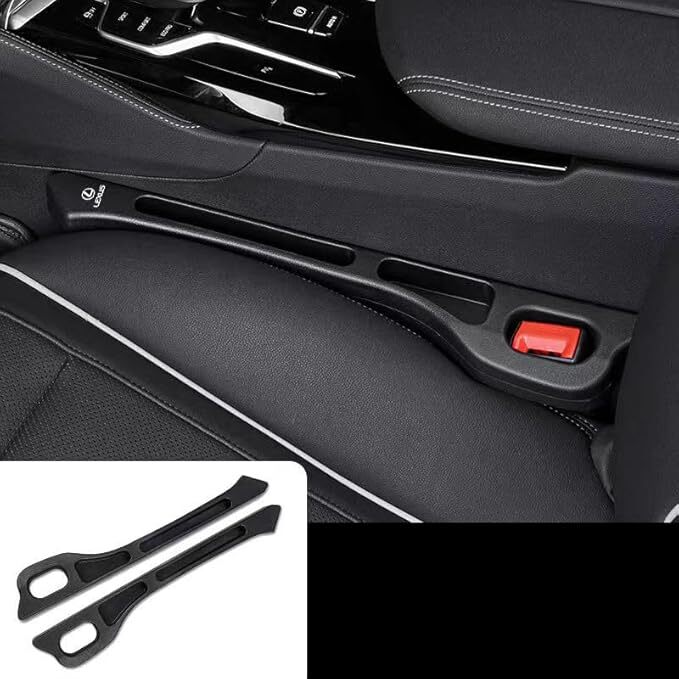 新作 レクサス 車用 シート隙間埋クッション車用シート コンソール 隙間 クッション 小物入れ付き 車用隙間 クッション落下防止 多機能収納拍卖