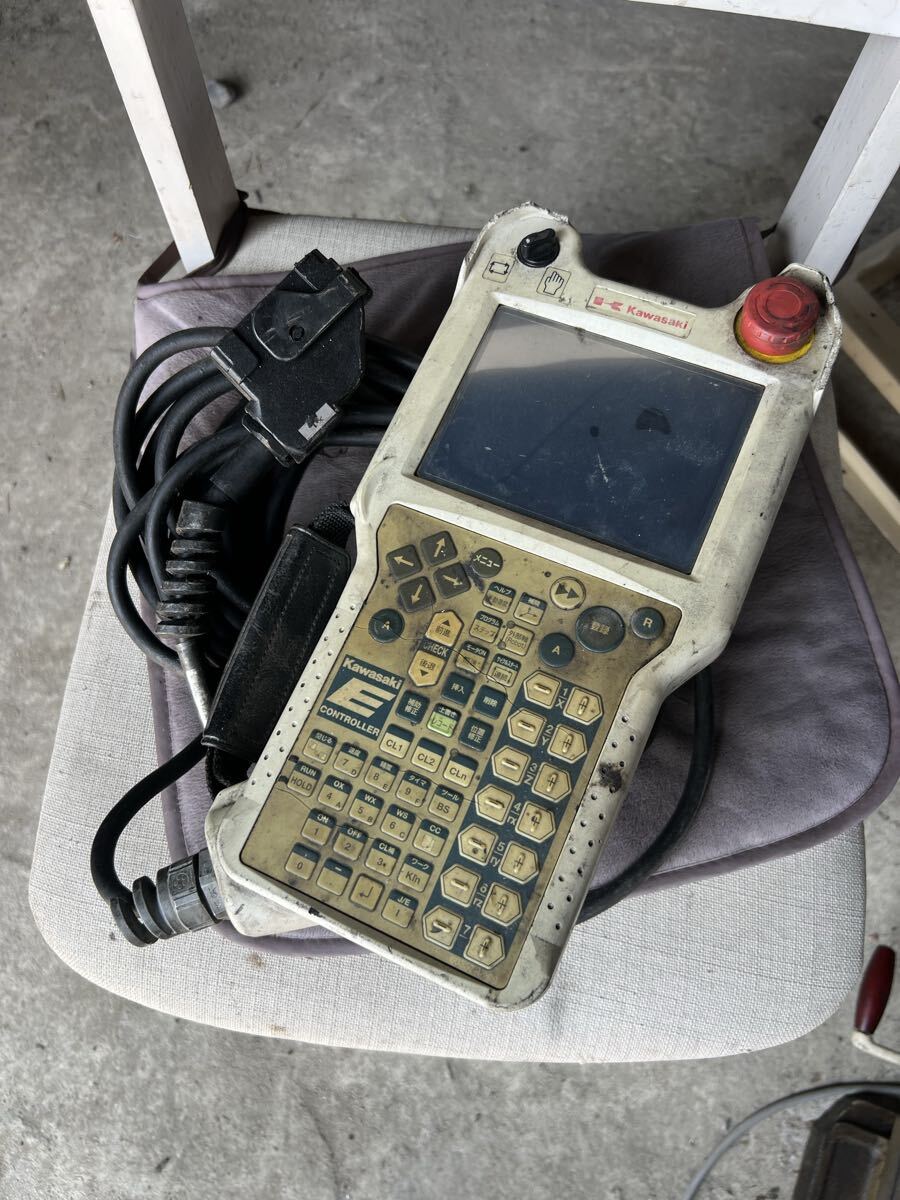 KAWASAKI カワサキ産業ロボット E Controller ティーチペンダント 50817-0065拍卖