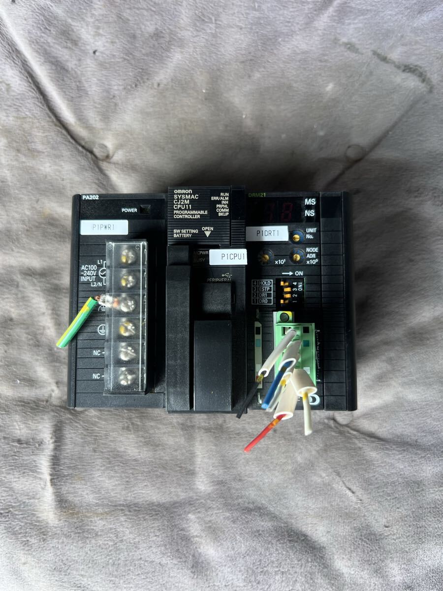 OMRON オムロンシーケンサー PA202 CJ2MCPU11 DRM21拍卖