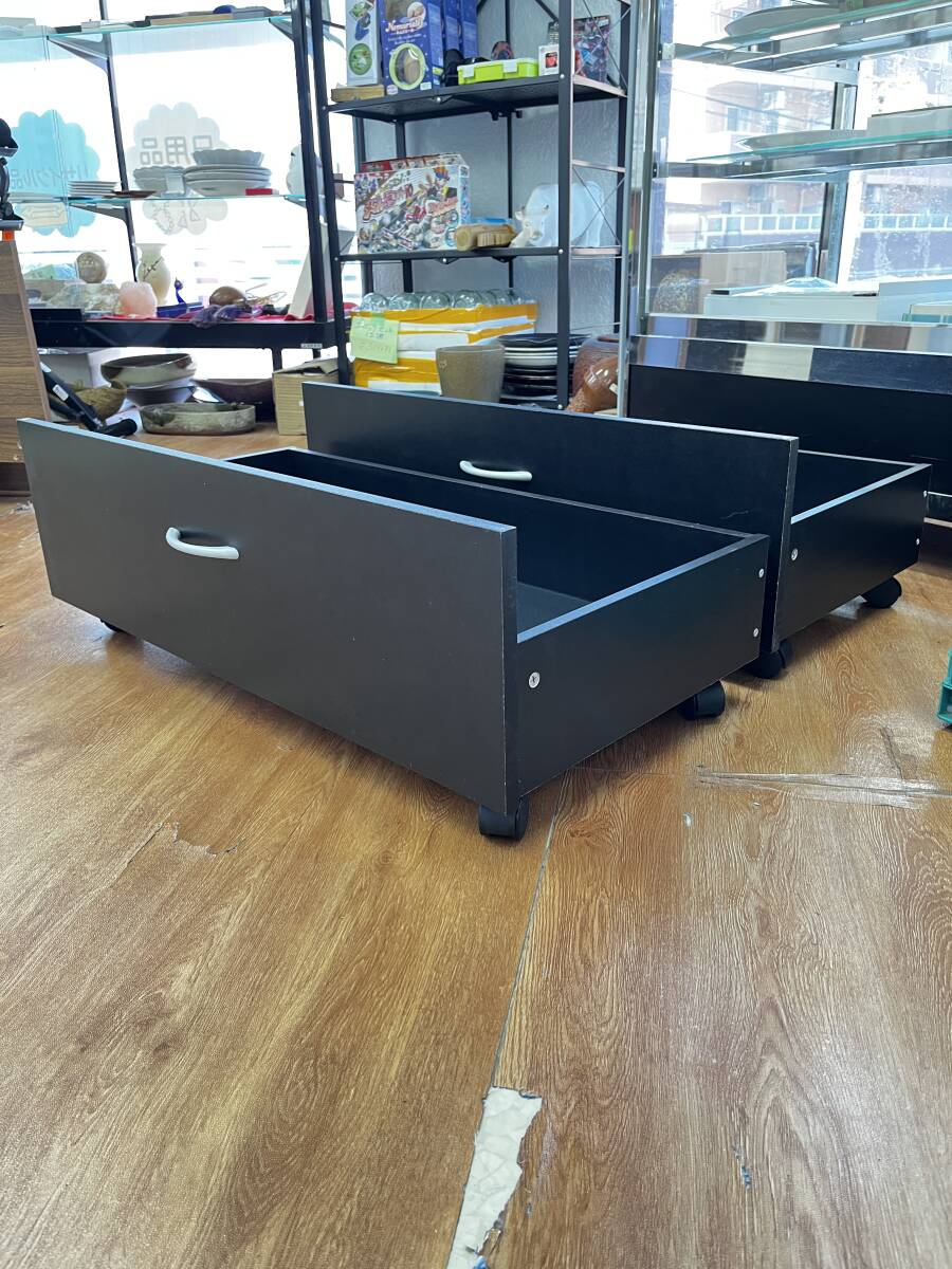 ニトリ ベッド下収納 W80CM 2個セット拍卖