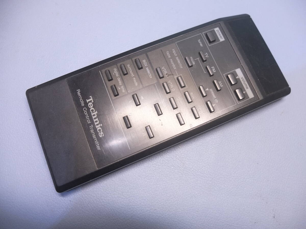 TECHNICS/テクニクス リモコン EUR64710 AVアンプ SU-AV55用拍卖