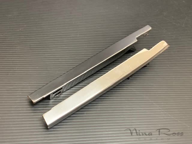 63 64 1963 1964 インパラ ベントウィンドー アウターモール オリジナル 左右ペア ドアガラスモール 水切りモール拍卖