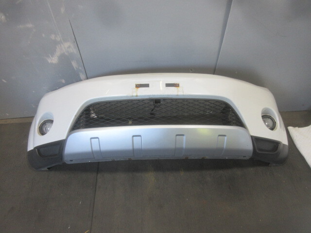 ★R7A9147 CW5W アウトランダー 純正フロントバンパー フォグ付き W13カラー 修理やストック等に拍卖