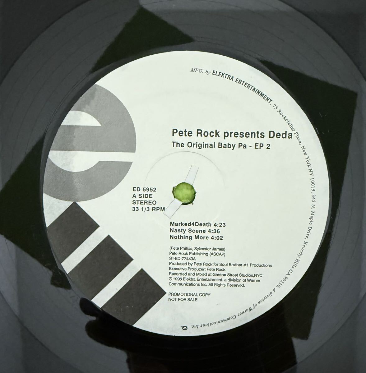 HIPHOP record PETE ROCK PRESENTS DEDA / THE ORIGINAL BABY PA - EP 2 拍卖