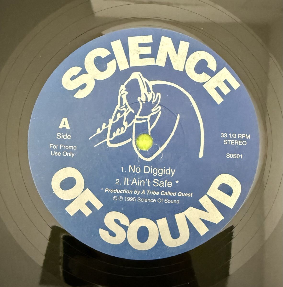 HIPHOP record SCIENCE OF SOUND / NO DIGGIDY / IT AIN'T SAFE (PROD BY A TRIBE CALLED QUEST) (12) 1995拍卖