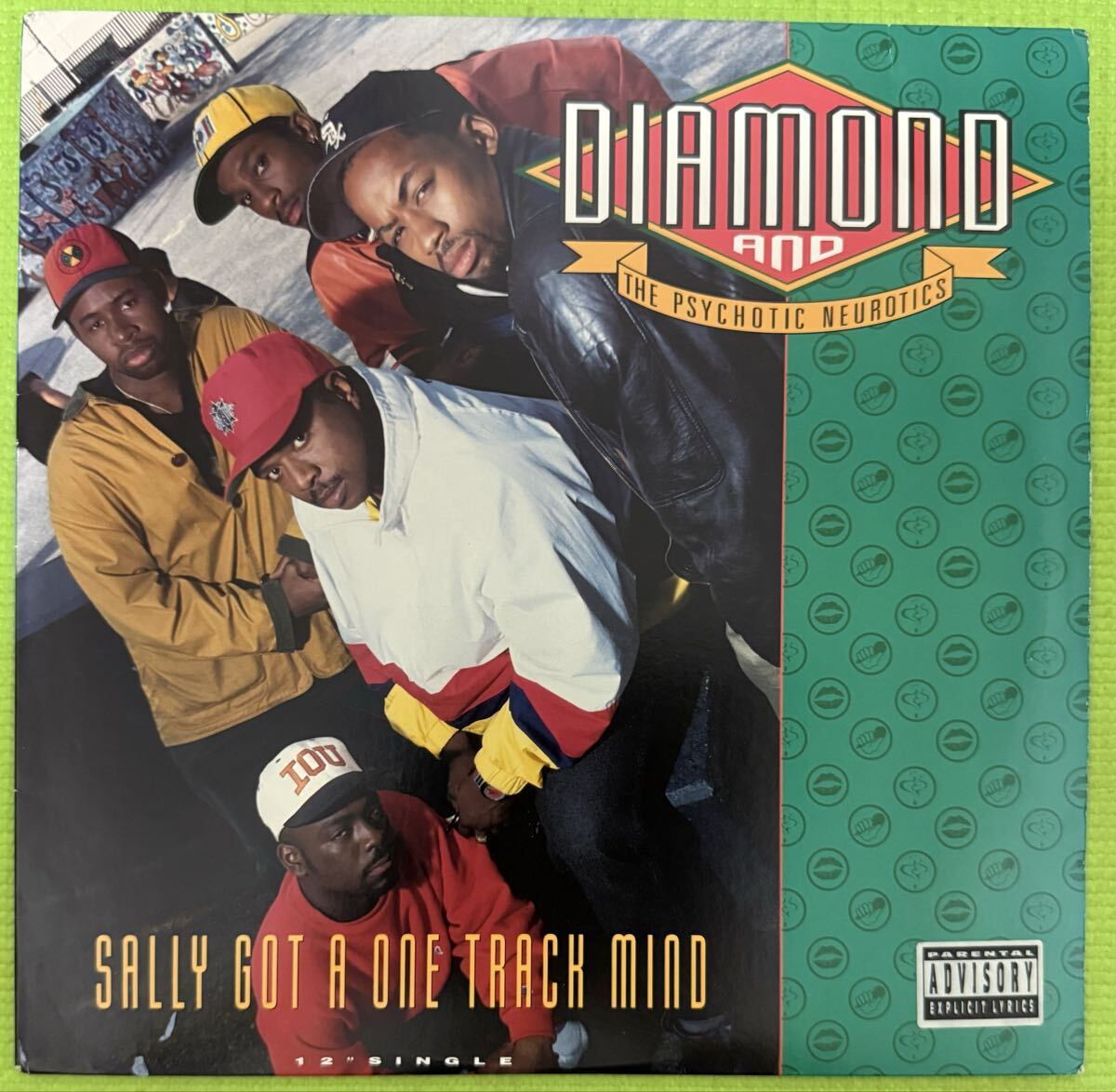 HIPHOP record Diamond and The Psychotic Neurotics Sally Got A One Track Mind (12) 1993 90’s拍卖