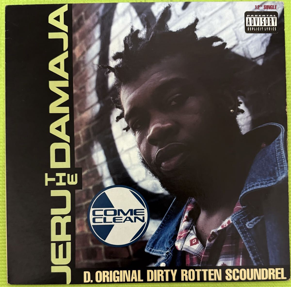 HIPHOP record Jeru The Damaja Come Clean (12) 1993 Us MASTERDISC 拍卖