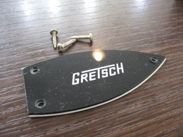 ●送\185~ ●管GT-J2 ◆即決 ★ グレッチ エレクトロマチック スパークルジェット用? ロッドカバー used 検)Gretschシルバージェット拍卖