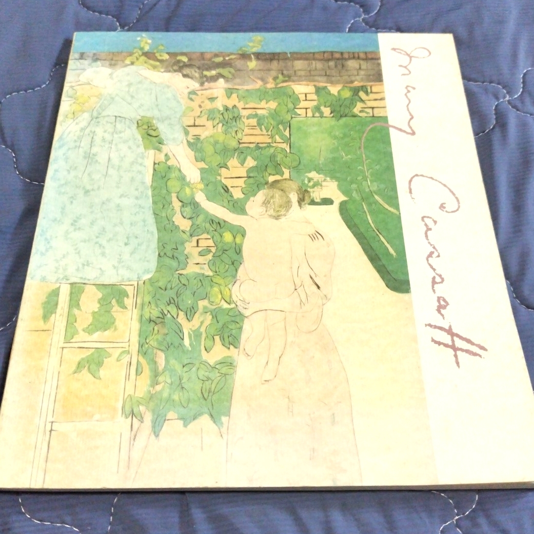 古書 画集 図録◆メアリー・カサット展 1981年/アメリカ 画家 版画家/家族の情景 母と子/印象派 パリ/油絵 版画 浮世絵/師 ピサロ/sskw1拍卖