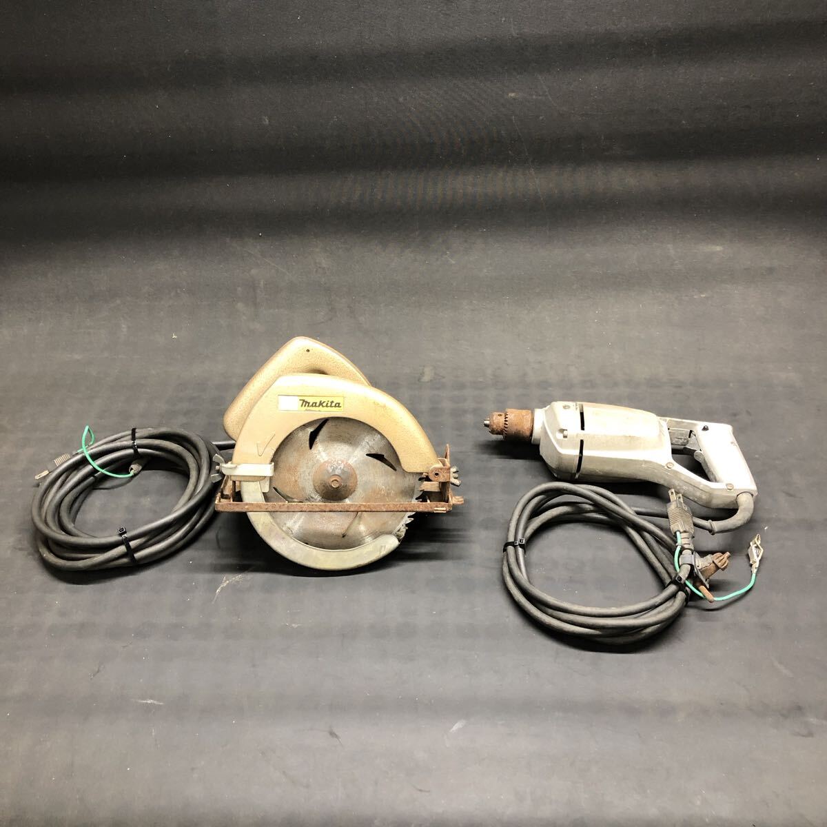 H3221 マキタ 7型 丸のこ 5800N-A / 10㎜ドリル 6010N 動作確認済拍卖