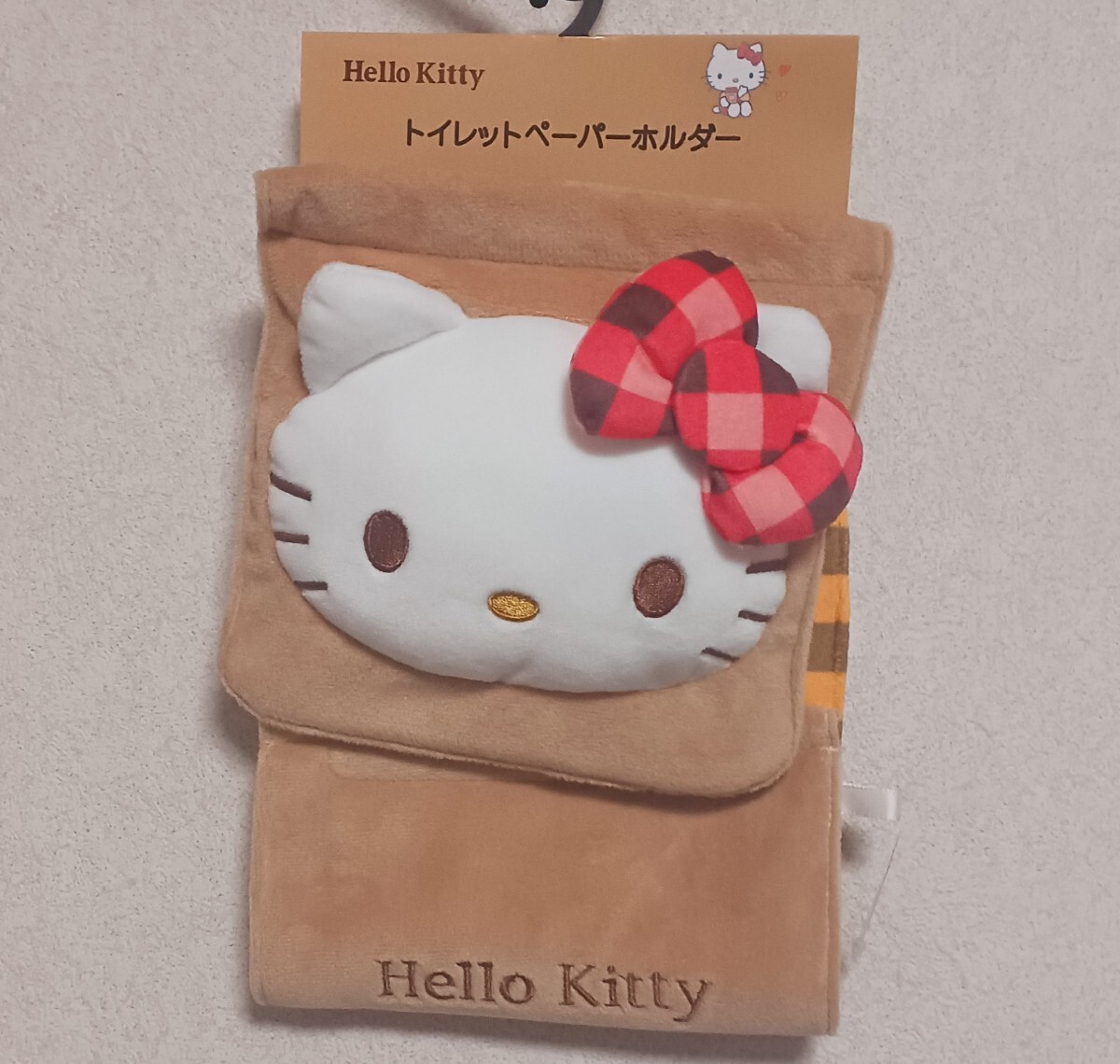 新品送料無料 ハローキティ トイレットペーパーホルダー カバー キティちゃん拍卖