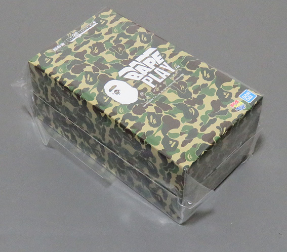 BE@RBRICK 超合金 BAPE ABC CAMO GREEN CHOGOKIN 200% 拍卖