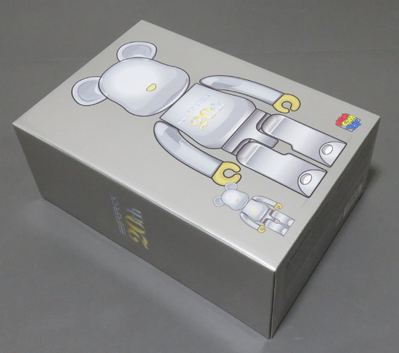 BE@RBRICK SILVER 20th Anniversary Model 100% & 400%拍卖