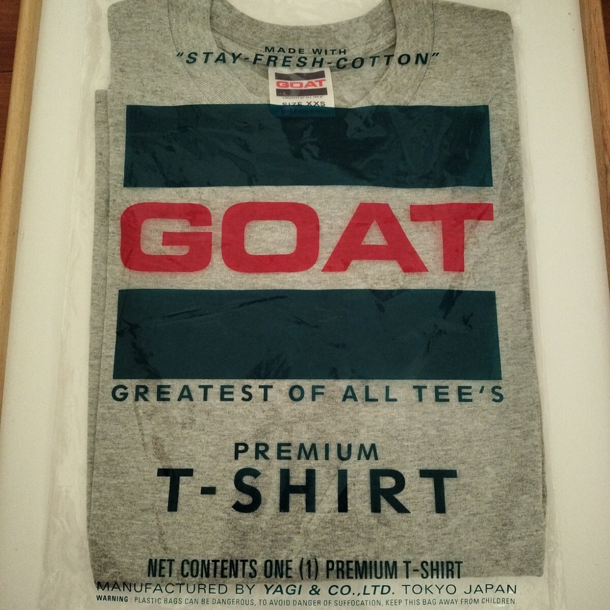 【XXSサイズ】新品 GOAT ゴート 男女兼用 長袖 Tシャツ 7OZ 無地 クルーネック ロンT 綿100% グレー メンズ レディース拍卖