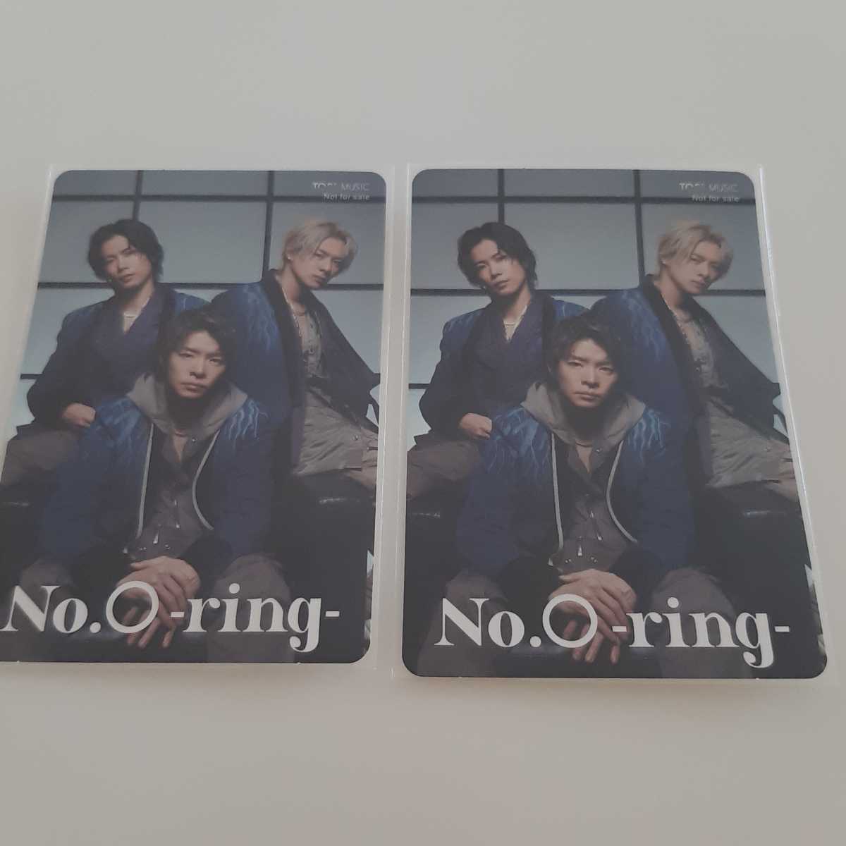 2枚セット【新品未開封】Number_i No.O -ring- ナンバリング 特典 ステッカー ナンバーアイ 平野紫耀 岸優太 神宮寺勇太 送料無料 匿名配送拍卖