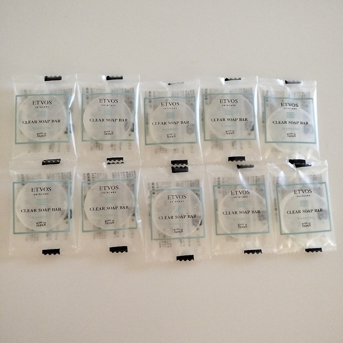 【10個セット】ETVOS エトヴォス クリアソープバー5g 10個セット 石けん 石鹸 サンプル 試供品 MAQUIA マキア 2025年10月号付録拍卖