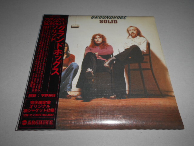 新品・紙ジャケ)グランドホッグス GROUNDHOGS/ソリッド拍卖