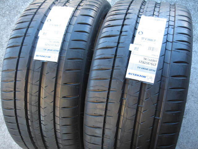 ☆新品激安☆ミシュラン PS4S 275/35R21 2本拍卖