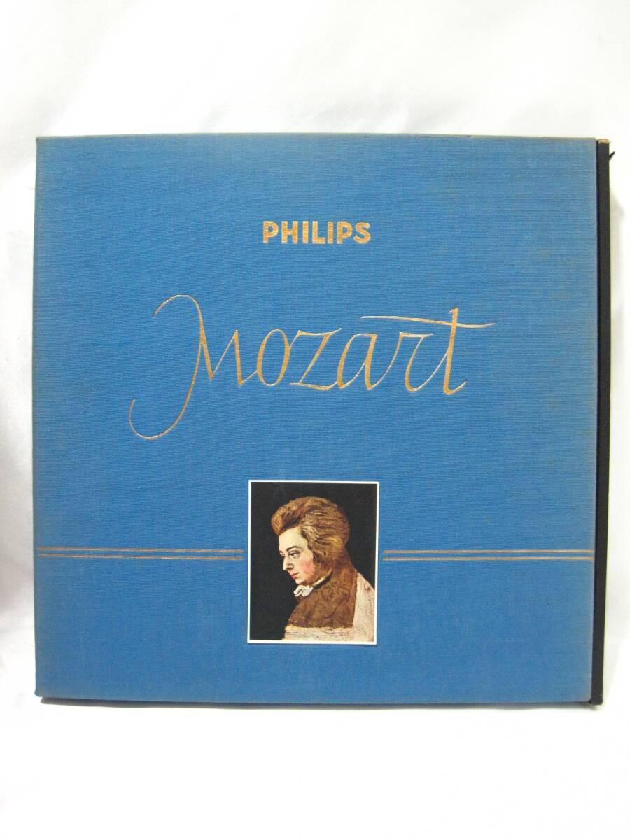 R1-258▼【他商品との同梱不可】中古 現状品 フィリップス ステレオ モーツァルト選集 レコード 5枚組 SFL-9~13拍卖