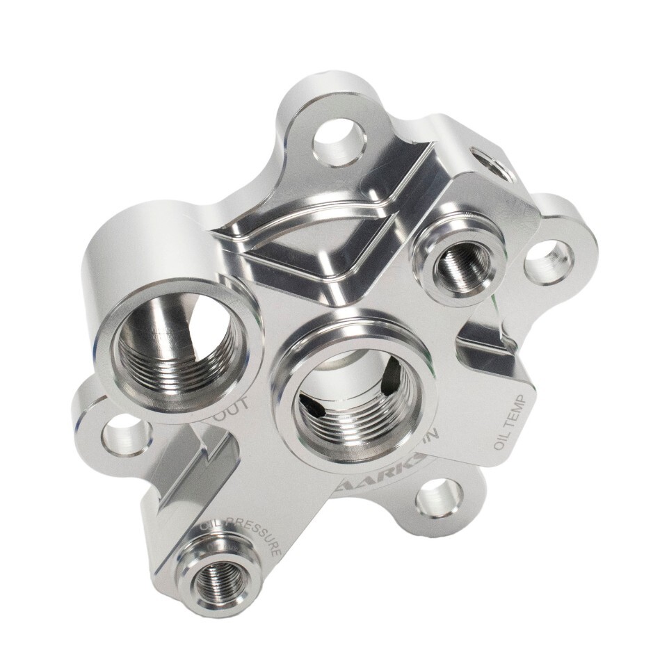 RBエンジン オイルブロック RB26 RB25 RB20 オイルフィルター移設 アルミビレット オイルブロック RB25 RB26 スカイライン ローレル拍卖