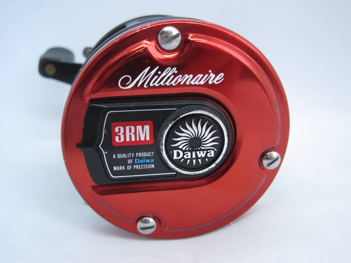 Daiwa ダイワ ミリオネア 3RM フリースプールリール 1980年代 日本製 フルオリジナル ビンテージリール拍卖