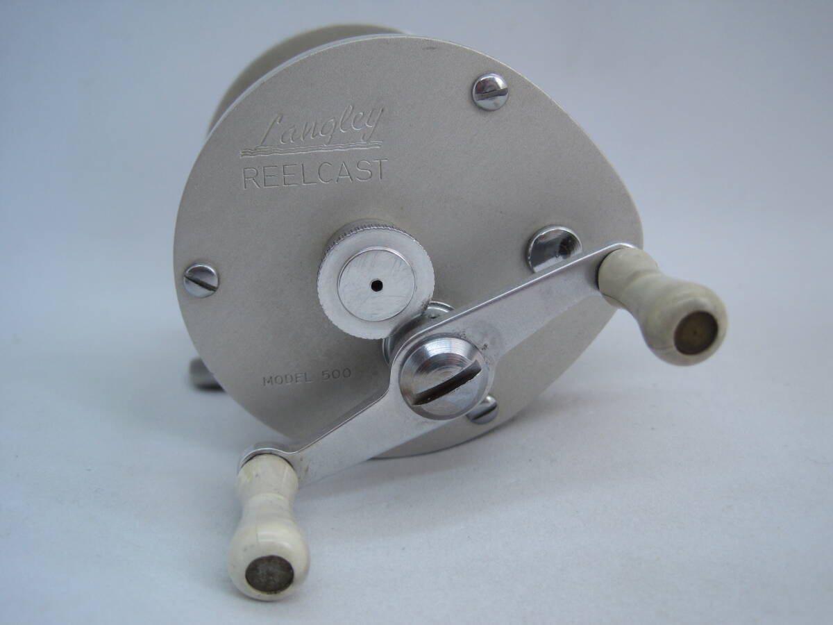 ラングレー リールキャスト500 ダイレクトドライブリール 1950年代製 フルオリジナル ビンテージリール拍卖