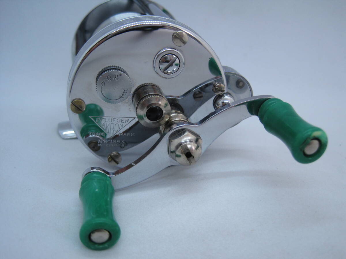 フルーガー アクロン1893 1940~50年代製 ダイレクトドライブリール 美品 ビンテージリール フルオリジナル拍卖