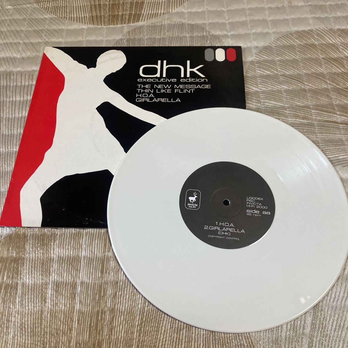 DHK、10インチレコード、ホワイトvinyl、インディロック、ギターポップ、indierock、 ネオアコ拍卖