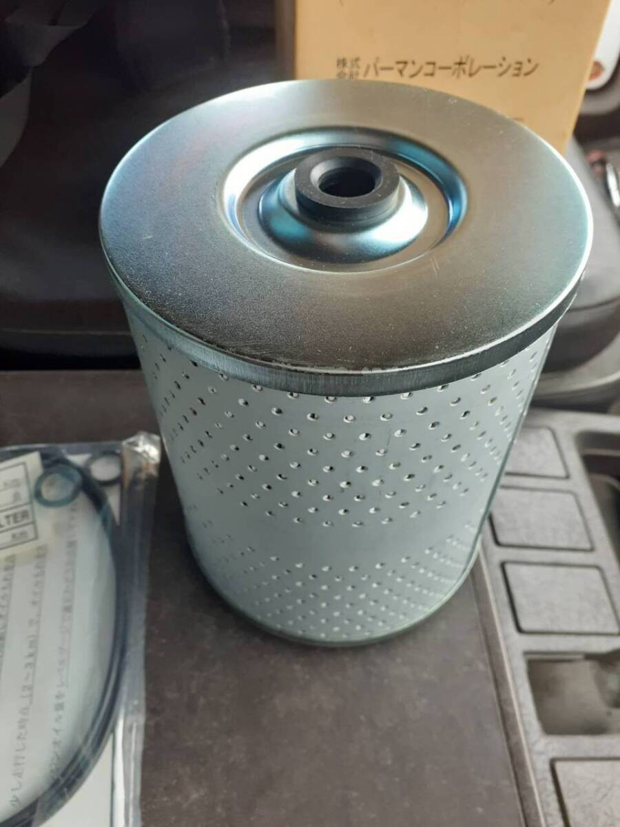 オイルフィルターエレメント 三菱大型 パーマンコーポレーション  645272(中古)【福岡県久留米市】LP07-7029拍卖