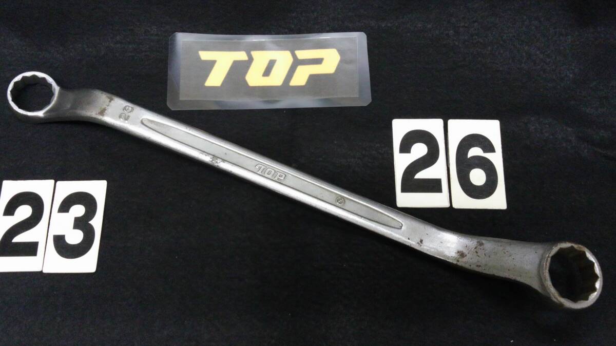 <08087> TOP トップ めがねレンチ 23-26拍卖