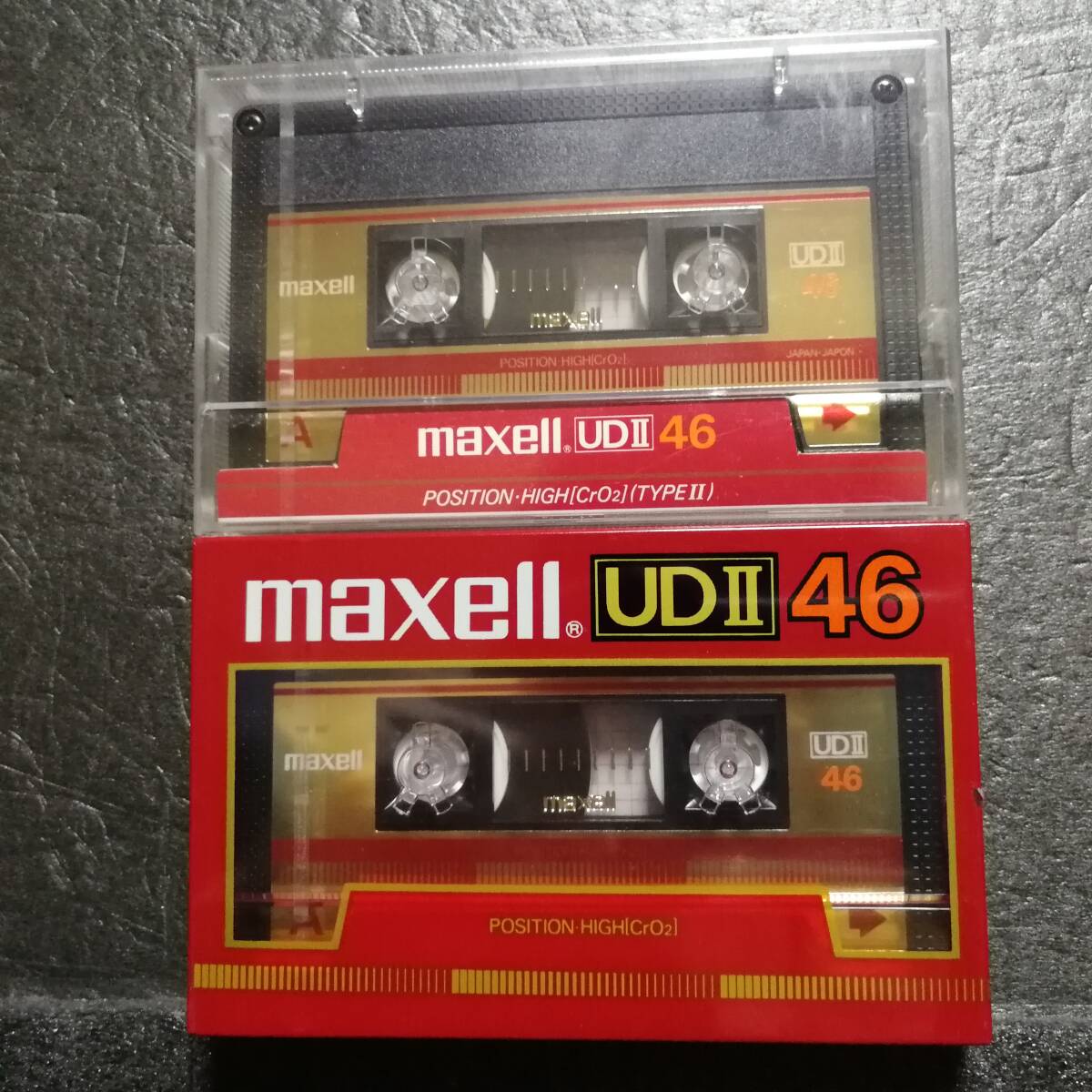 未開封 カセットテープ maxell UDⅡ 46分 2本セット拍卖