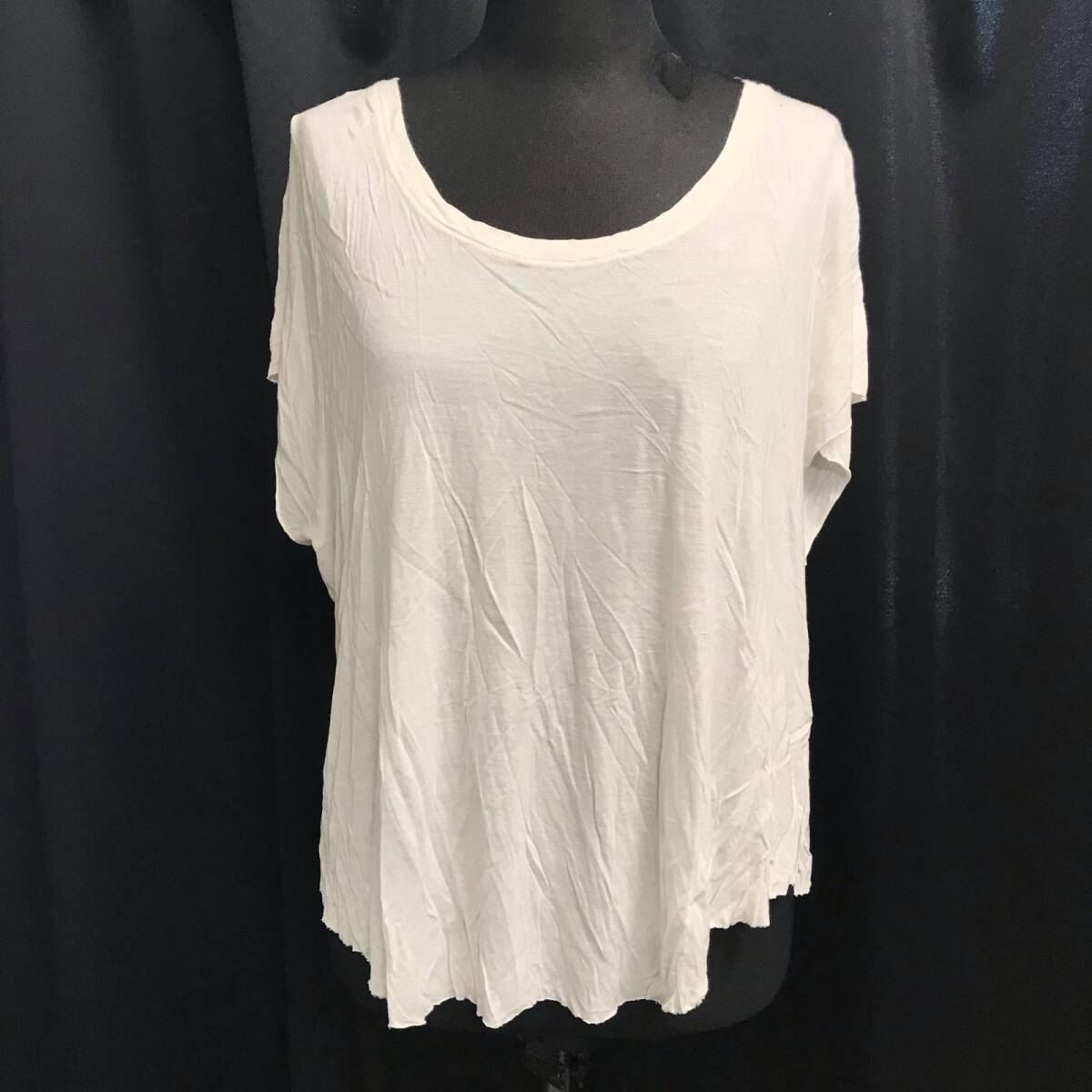 DIESEL【ディーゼル★半袖Tシャツ【レディースXS/背面リボン柄/白/white】薄手/カットソー/Tops/Shirt◆BJ062-e拍卖