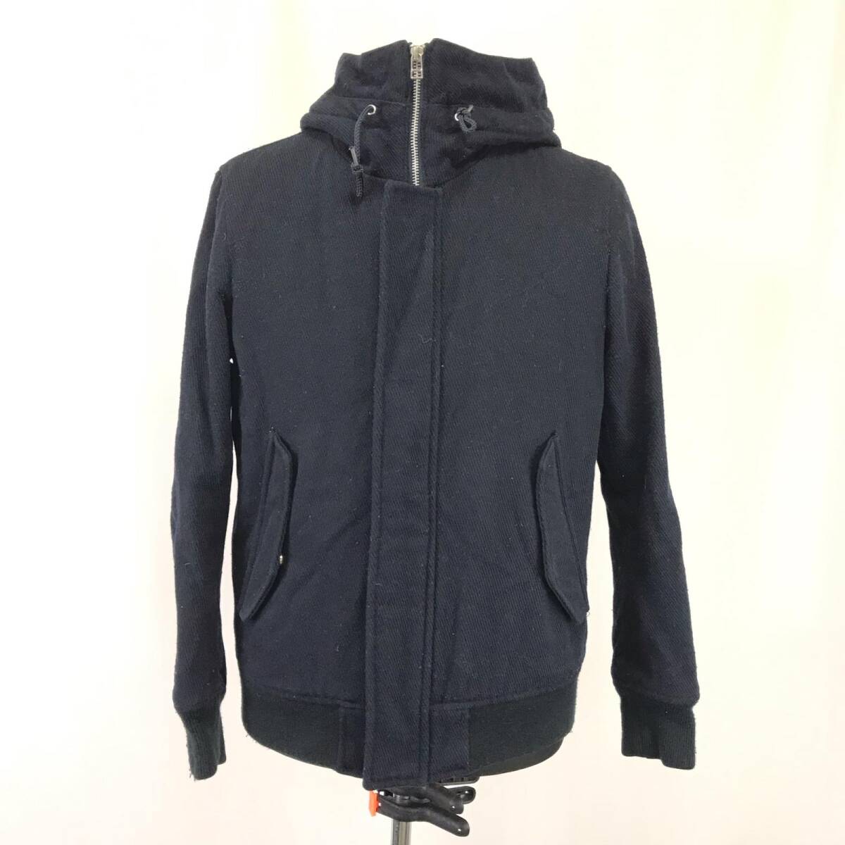 1円〜/GLOBAL WORK【グローバルワーク】フーディージャケット【メンズM/ネイビー/navy】アウター/ブルゾン/Jacket/Jumper◆BJ040-j拍卖