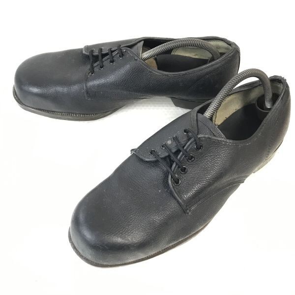Vintage★JENKIN★スチールトゥ/本革/欧州サービスシューズ/プレーントゥ【9/27.5/黒/BLACK】安全靴/ビジネス/dress shoes◆pD-144拍卖