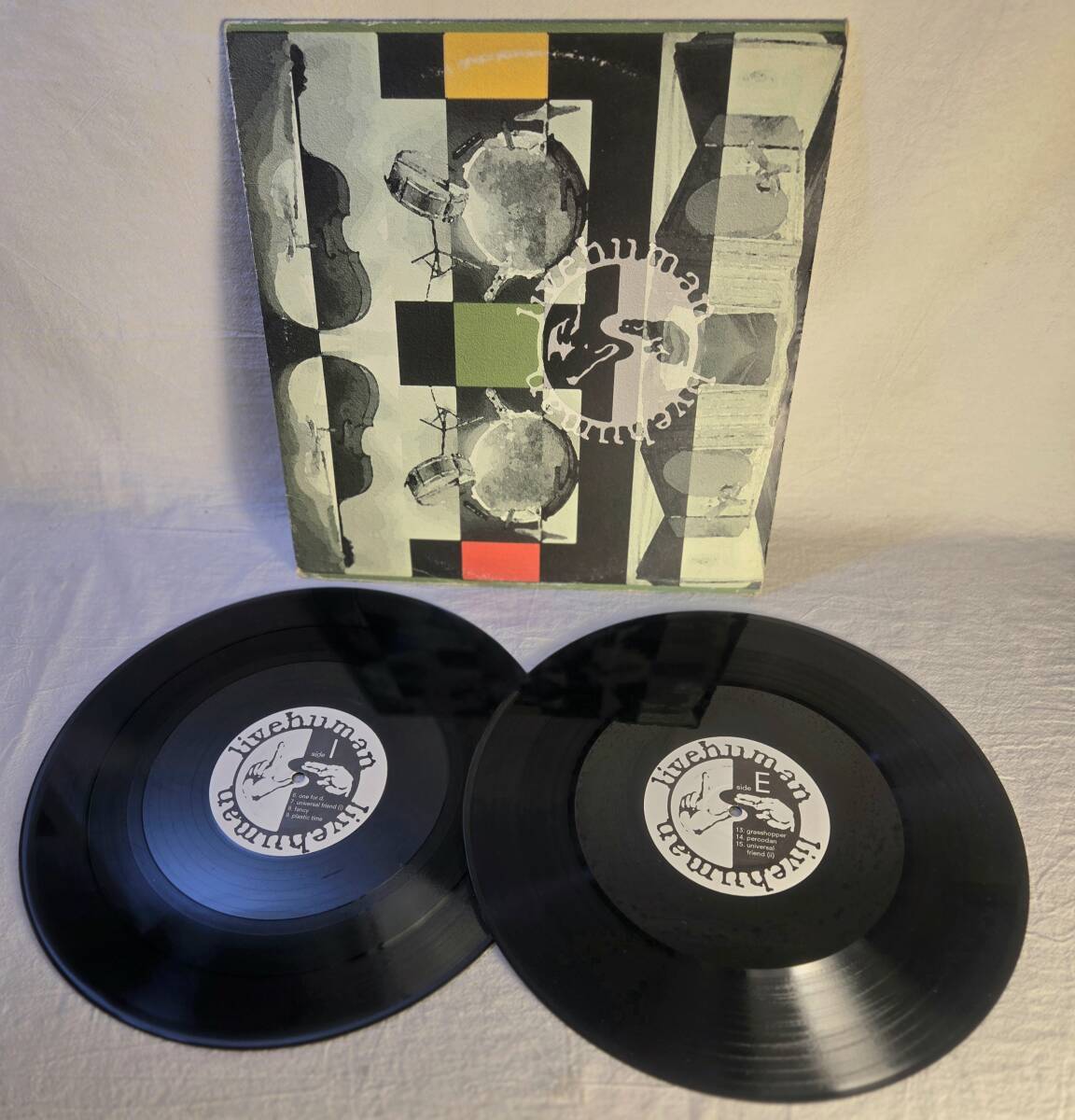 Live Human / Monostereosis:The New Victrola Method / ライブ ヒューマン 2LPレコード FAT CAT RECORDS DJ Quest ターンテーブリズム 拍卖