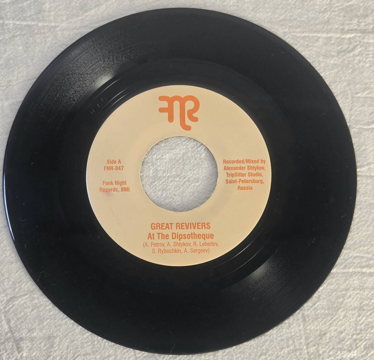 ★希少7インチ★ Great Revivers / At The Dipsotheque / Reaction Psychotique ロシアン・ファンク オルガン Funk Night Records レコード拍卖