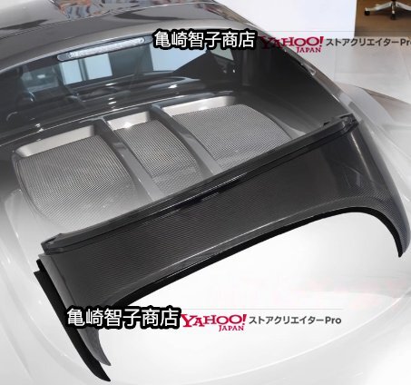 LOTUSロータス エリーゼ S2 S3 用ブラックカーボンカーボンファイバー製 OEMタイプ リアウィンドウカバー拍卖