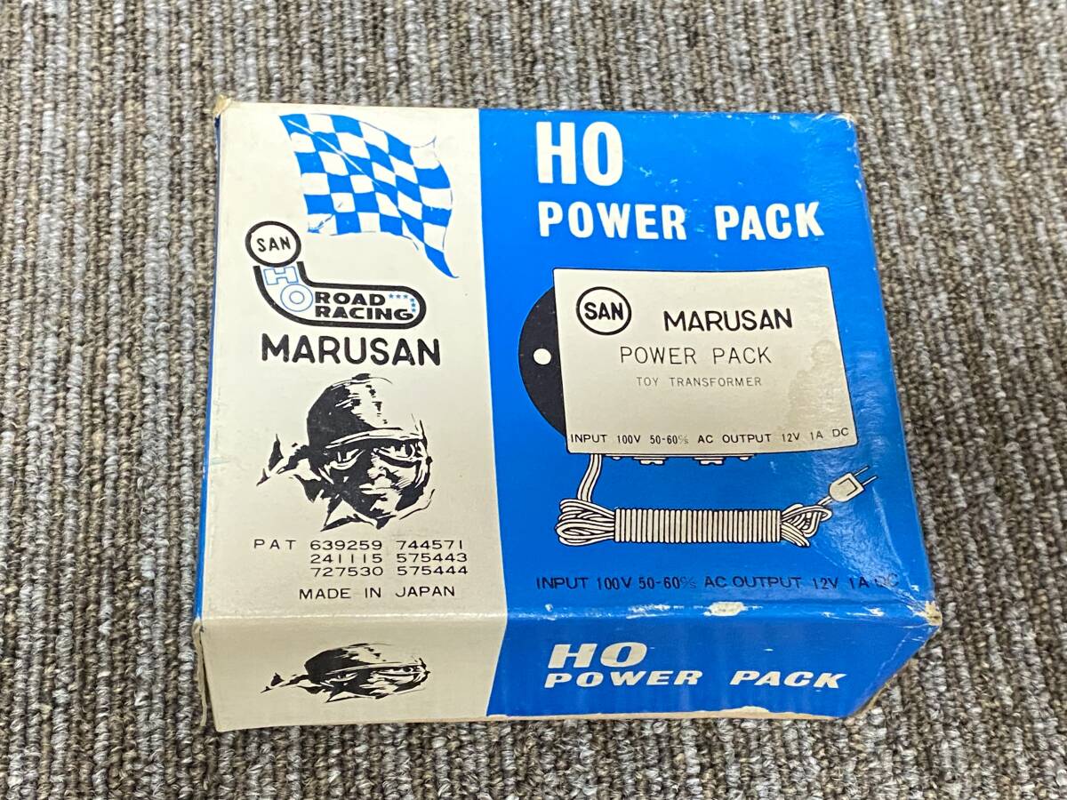 MARUSAN POWER PACK ΤΟΥ TRANSFORMER 100V 50-60% 12V 1A DC スロットカー パワーパック 昭和 レトロ 【整8-31-10】拍卖