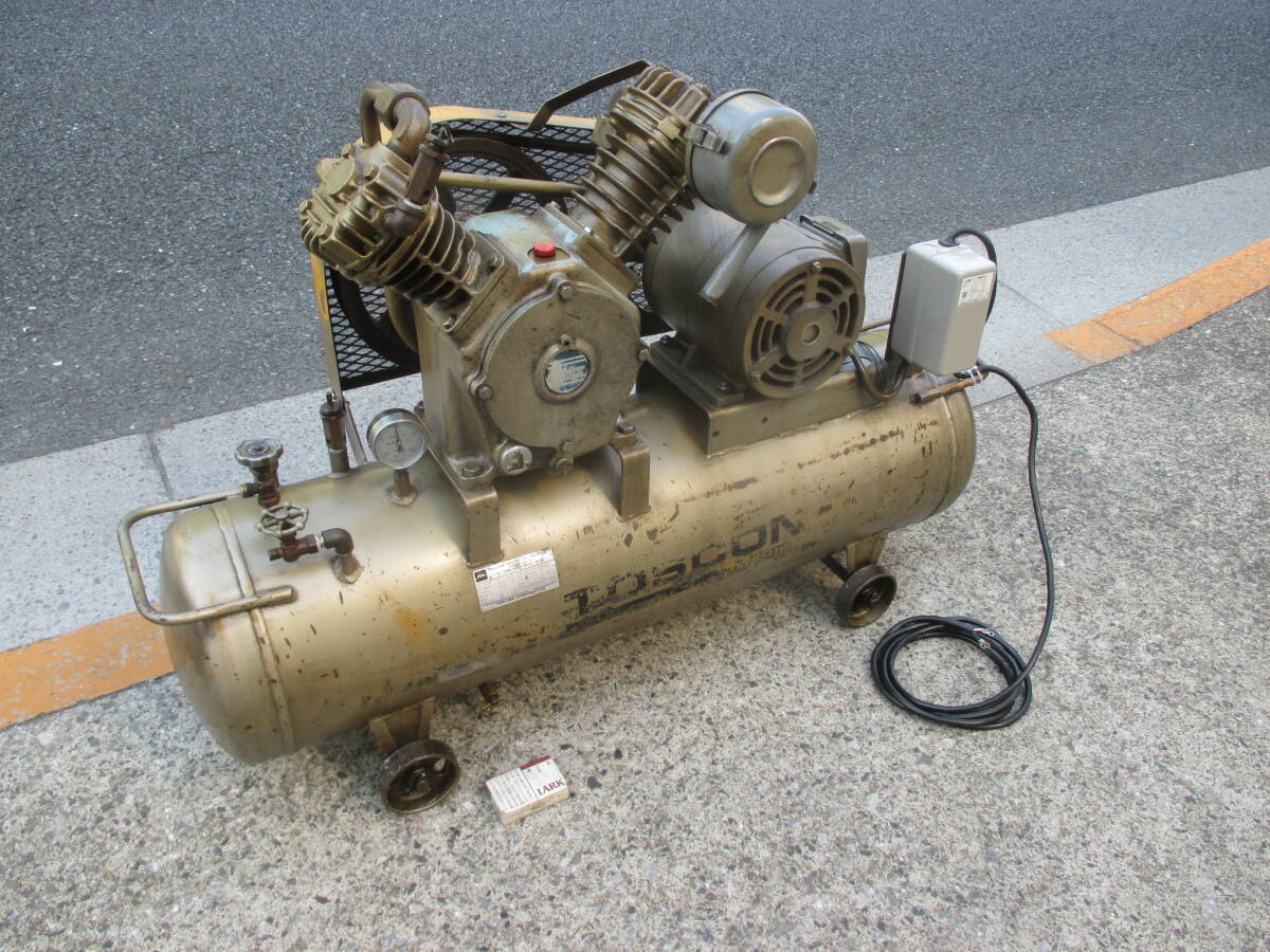 v307★即決!東芝 トスコン 200V2.2kw50hz(3馬力)動作良好!拍卖