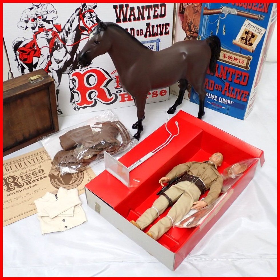 ★トイズマッコイ 拳銃無宿 フィギュア 2点 + ULTIMATE SEEKER 着せ替え用 ジャケット/付属品あり/スティーブ・マックイーン&1168900614拍卖