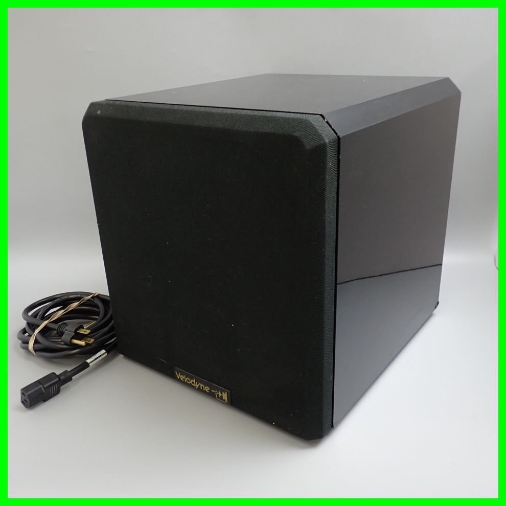 ★Velodyne/ベロダイン サブウーファー HGS-10BG/ブラック/サブウーハー/スピーカー/ケーブル付き/ジャンク&1380602128拍卖