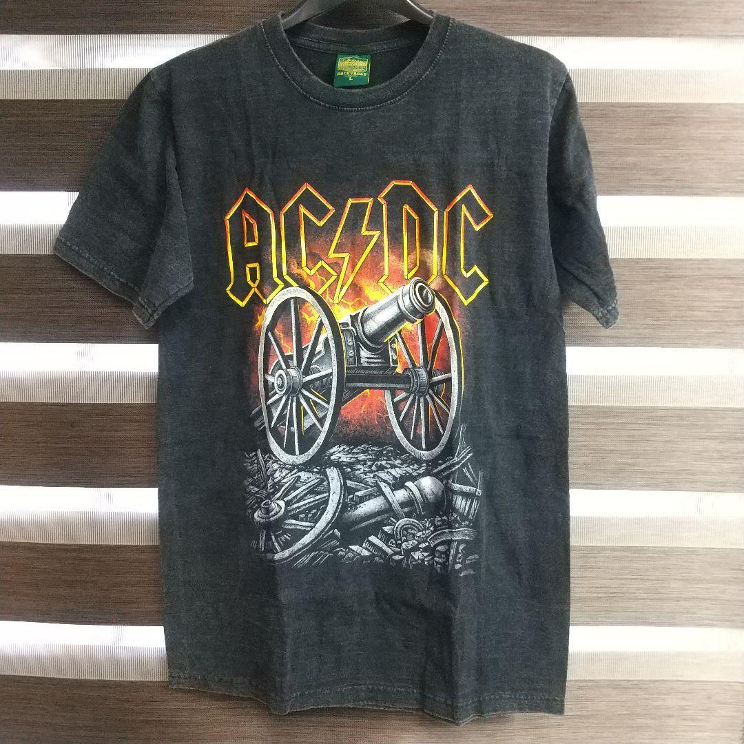 ACDC 半袖Tシャツ ロンT バンド ロック ツアー パンク 殿堂 FOR THOSE ABOUT ROOK AUSTRALIA EST 1973 ツアー拍卖