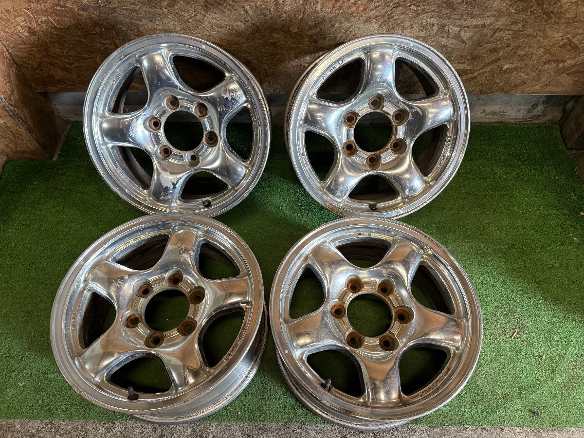 BRADLEY 16インチ 7J +30 PCD 139.7 6H ホイール 4本セット H80拍卖